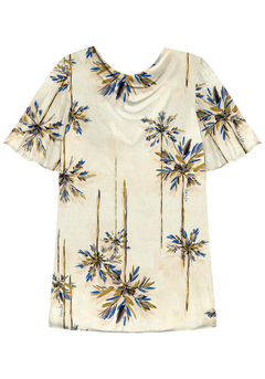 BLUSA DE CREPE ESTAMPADA LEZ A LEZ - loja online