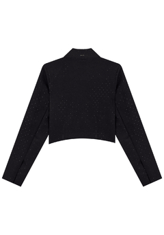 Imagem do BLAZER CROPPED MANGA LONGA COM STRASS LEZ A LEZ