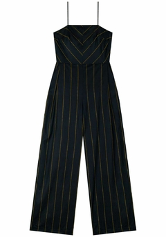 MACACÃO 100% ALGODÃO LONGO ALÇA FEM - Moda Viva