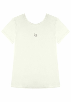 T-SHIRT MANGA CURTA COM STRASS - loja online