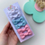 Parzinho laço strass mini clips baby