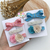 Trio Hair clips jeans florzinha