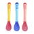 Colher de Silicone Termo Sensível para alimentação de bebê BPA Free