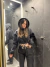 Buzo Crop Negro - comprar online