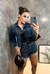 Jaqueta Jeans Lumini com Strass na internet