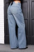 Calça Jeans Lumini Wide Leg