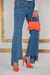 Calça Jeans Lumini Reta Barra Irregular