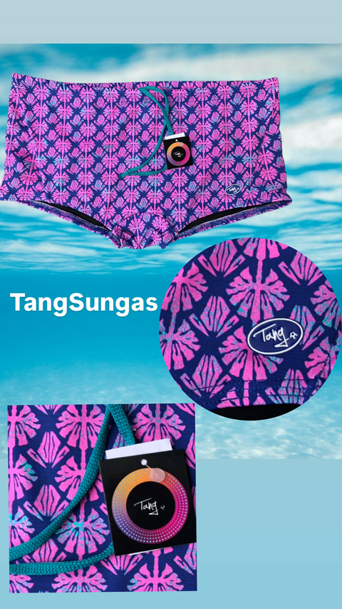 Sunga Estampada - Coral.