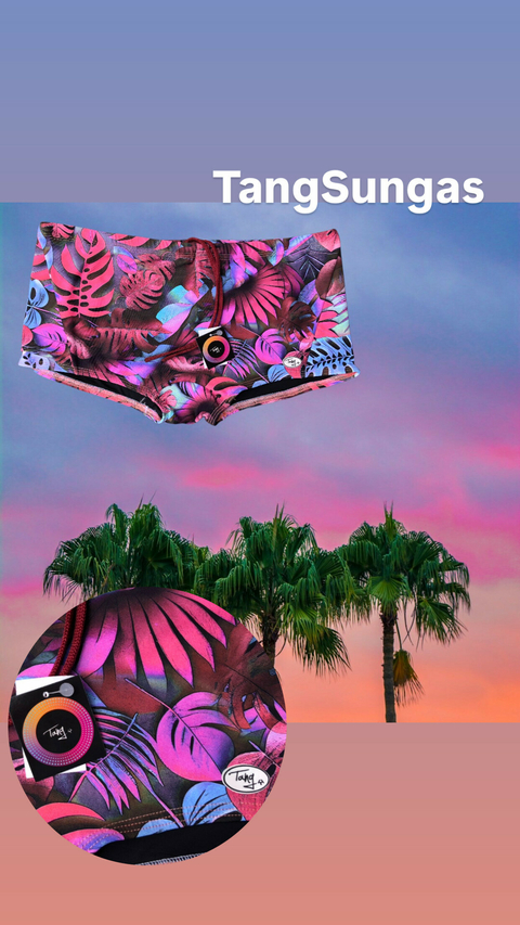 Sunga Estampada - Floral 3D