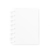 Refil A5 Liso Branco 48 Folhas OBA Caderno de Disco