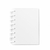 Refil A5 Liso 24 Folhas OBA Caderno de Disco