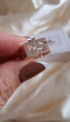anillo iniciales