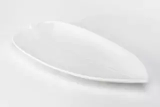FUENTE DE PORCELANA HOJA GRANDE