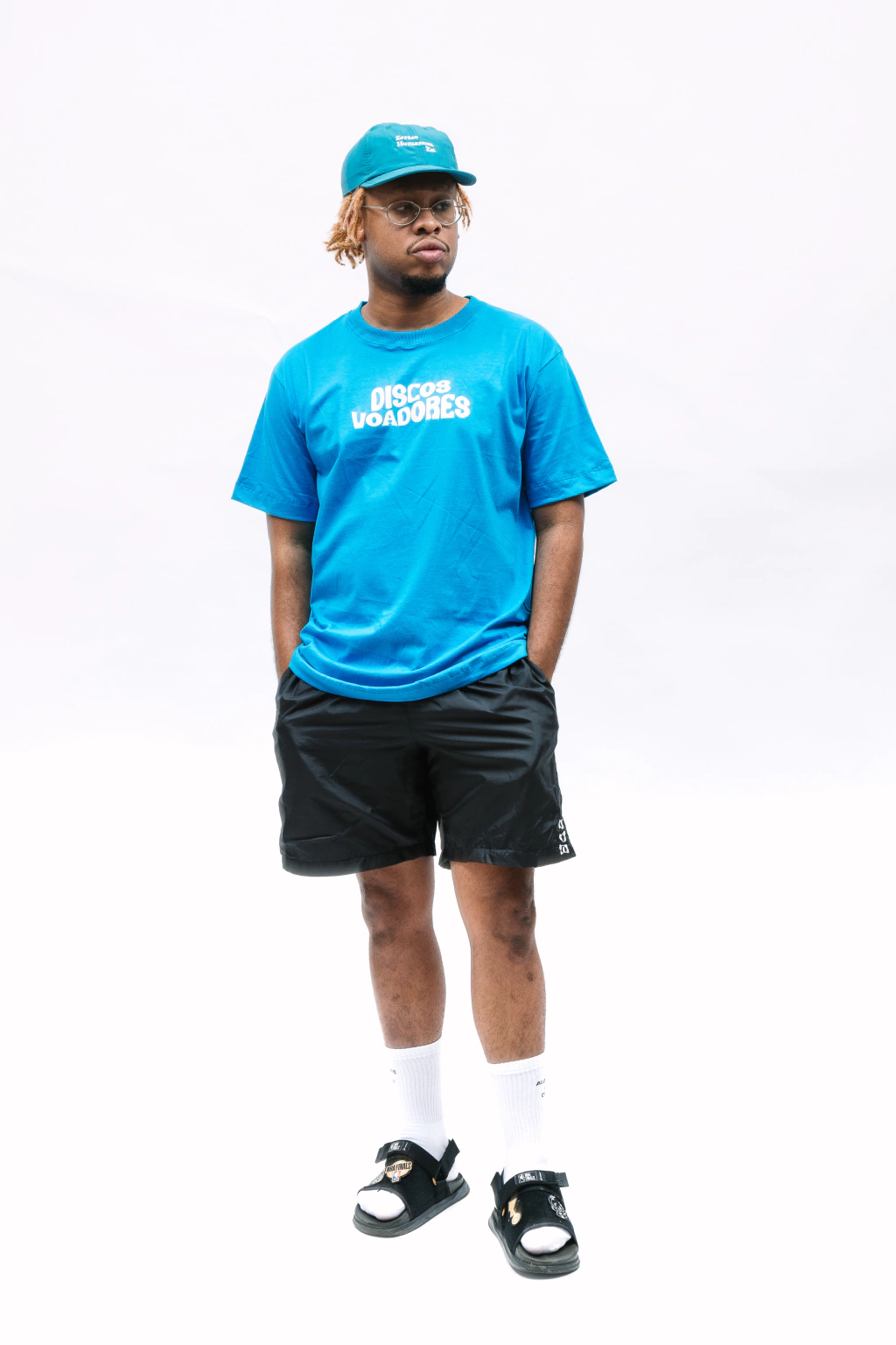 Camiseta Curvas Azul