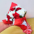 Bouquet 6 de rosas vermelhas e 6 rosas brancas naturais - Darc Flores e Arranjos Artificiais
