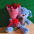 Urso de pelúcia com bouquet de rosas vermelhas - comprar online