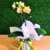 Mini orquídea amarela Phalaenopsis
