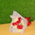 Bouquet romance em jornal com 6 rosas brancas e 6 rosas vermelhas na internet