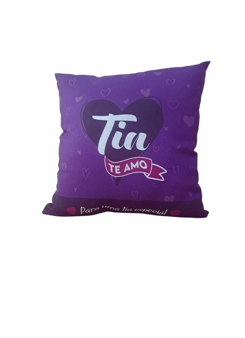 Almofada personalizada Tia Te Amo