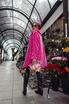 Sobretudo Londres Pink - comprar online