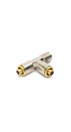 TEE MACHO LATERAL COM INSERT TUBO X ROSCA - 821.1.014.018C