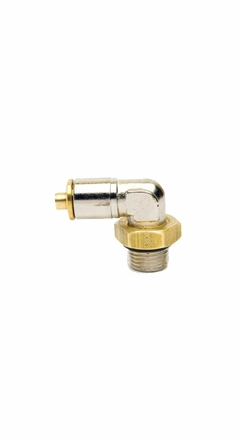 COTOVELO MACHO COM INSERT TUBO X ROSCA 6MMXM12 - 830.7.06.M12C