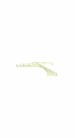 TUBO INJETOR LINHA SCANIA 2 CILINDRO - 998.3.510.45