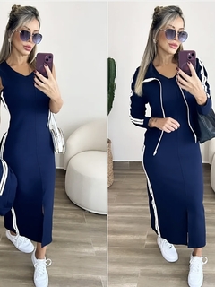 Conjunto Vestido e Jaquetinha na internet
