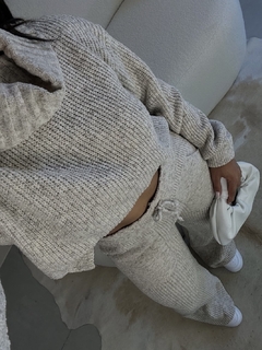 Conjunto Tricô Mousse na internet