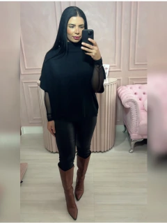 Blusa Colete Modal PRETA