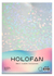 HOLOFAN PAPEL ADHESIVO EFECTO DIAMANTE TRANSPARENTE