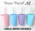 VASOS PASTEL XL