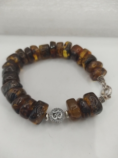 Pulseira âmbar báltico natural - loja online