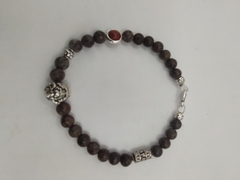 Pulseira ganesha com bronzita na internet