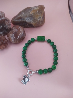 Pulseira jade natural na internet