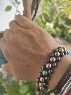 Pulseira hematita natural - loja online