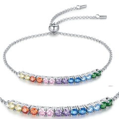 shamballa Rainbow prata - comprar online