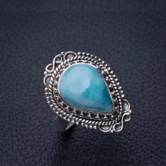 anel larimar natural - comprar online