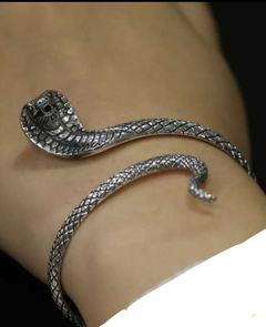 Bracelete serpente maciço - loja online