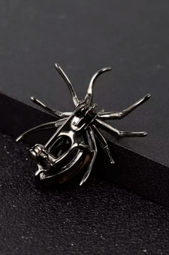 broche ou pingente aranha quartzo fumê na internet