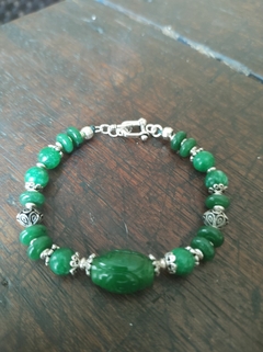 pulseira jade natural - loja online