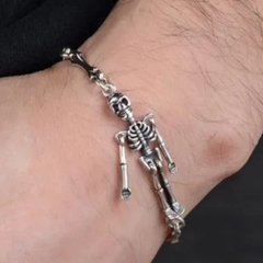 pulseira skull - loja online