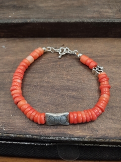 pulseira coral natural - comprar online