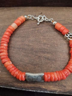 pulseira coral natural - loja online