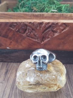 Anel skull 3D