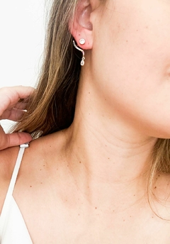 Brinco Ear Jacket Adriana - comprar online