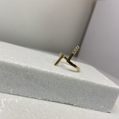 Anel minimalista dourado - comprar online