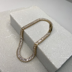 Pulseira zircônias