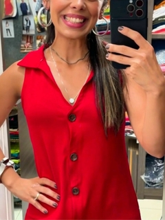 Vestido Cecília com botões - loja online