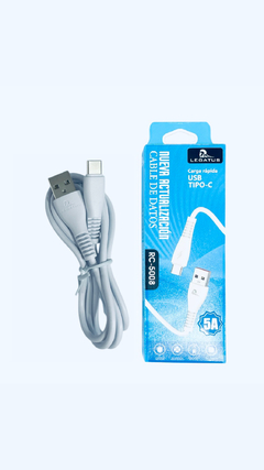 Cable USB tipo C 5A carga rapida LEGATUS RC-5008